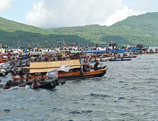 Prosesi Bahari di Selat Gonzalu