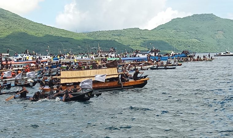 Prosesi Bahari di Selat Gonzalu