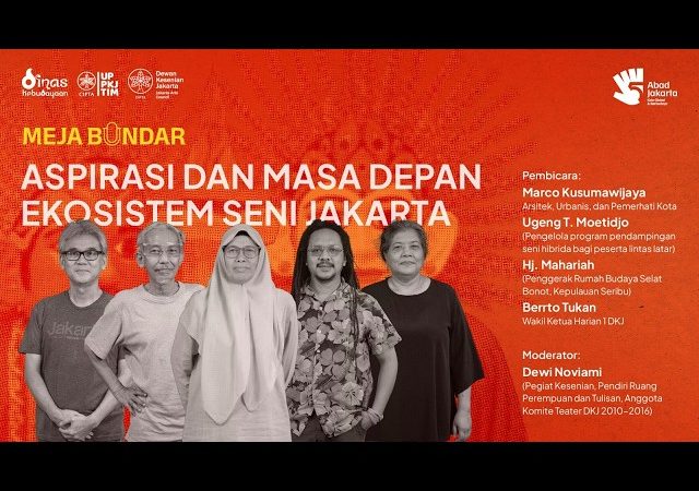 Meja Bundar #7 Aspirasi dan Masa Depan Ekosistem Seni Jakarta